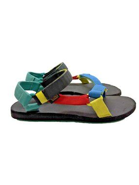 Teva Original Universal Strappy 90's Multi Color Men's Sandals Sz 13 US 1004006